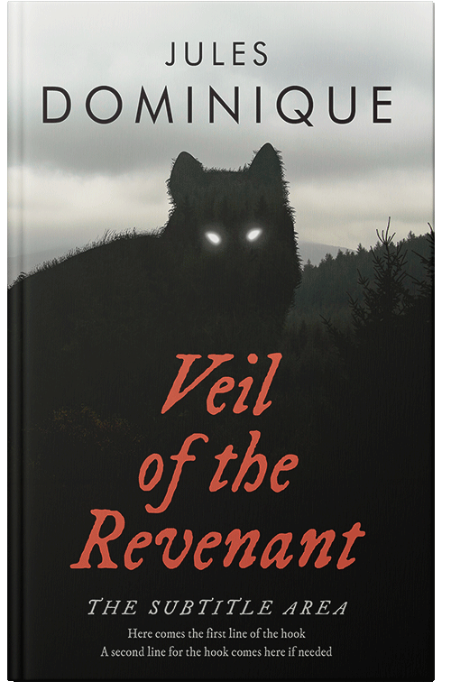 Front view of Premade Horror Book Cover - Rangoon Green