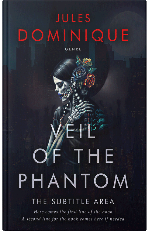 Front view of Premade Fantasy Book Cover - Vulcan