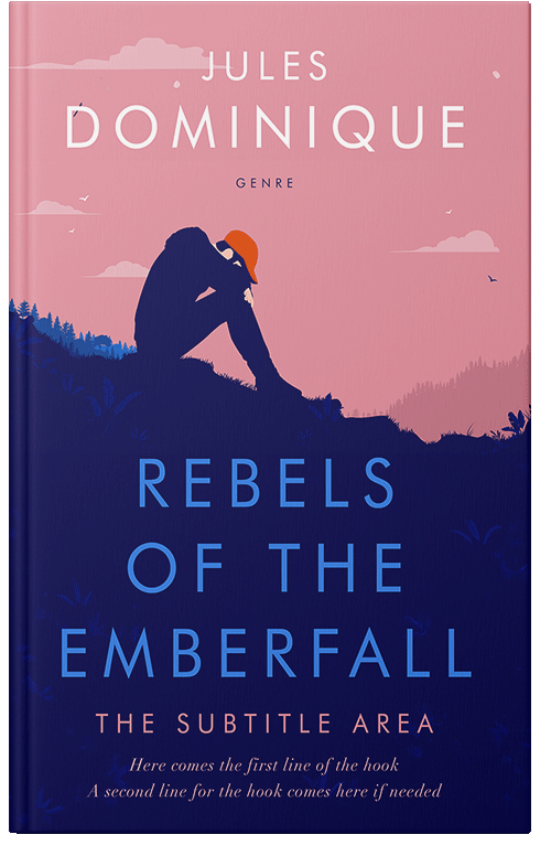 Front view of Shocking #32580 - Premade Teen & Young Adult Book Cover