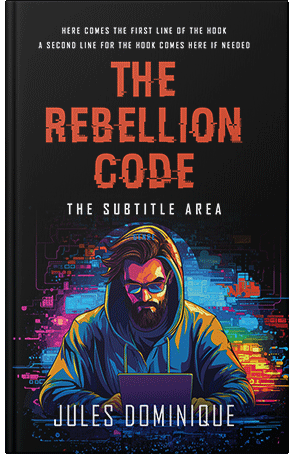 Pre Made Book Cover Raw Sienna