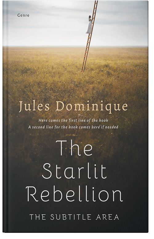 Front view of Premade Surreal Book Cover - Westar