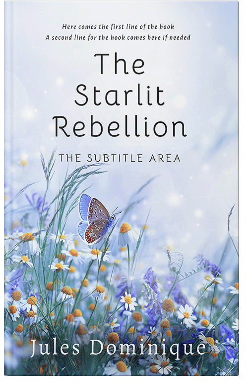 Front view of Premade Nature Book Cover - Link Water