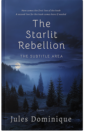 Pre Made Book Cover Biscay