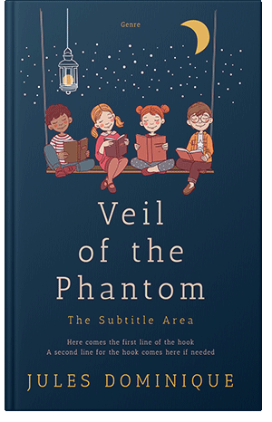 Pre Made Book Cover Tarawera