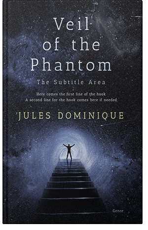 Pre Made Book Cover Mirage