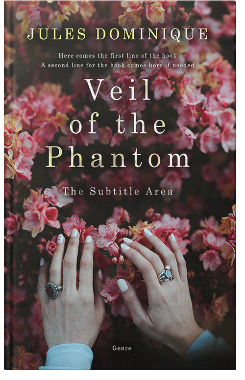 Front view of Premade Royal Romance Book Cover - Cocoa Brown