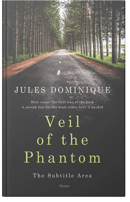 Front view of Fuscous Gray #32614 - Premade Travel Book Cover