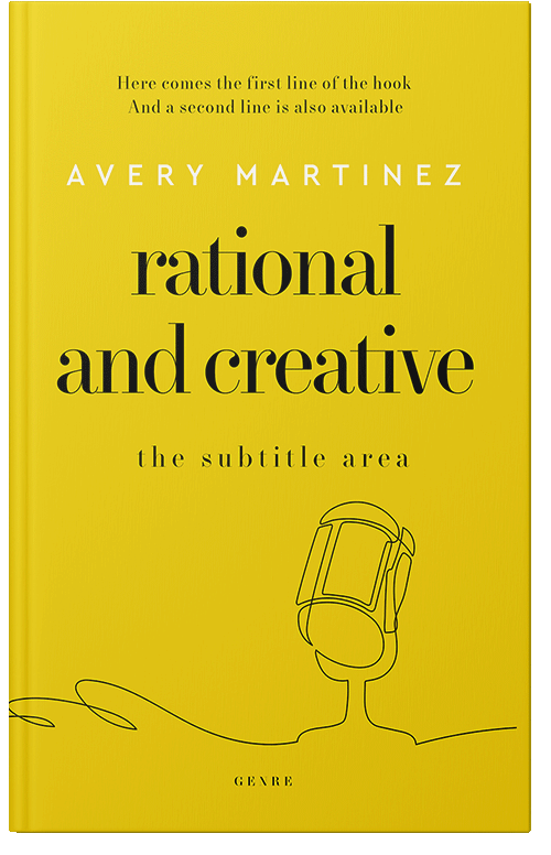 Front view of Premade Action & Adventure Book Cover - Corn