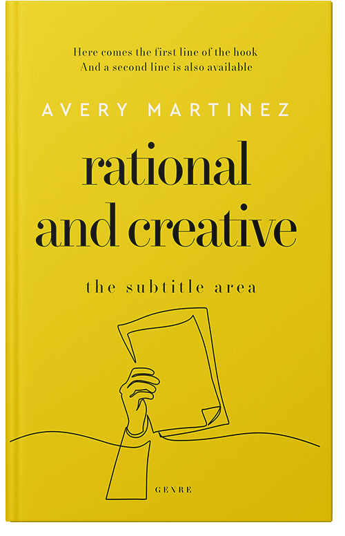 Front view of Premade Literary Fiction Book Cover - Corn