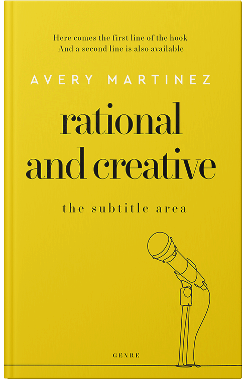 Front view of Premade Literary Fiction Book Cover - Corn