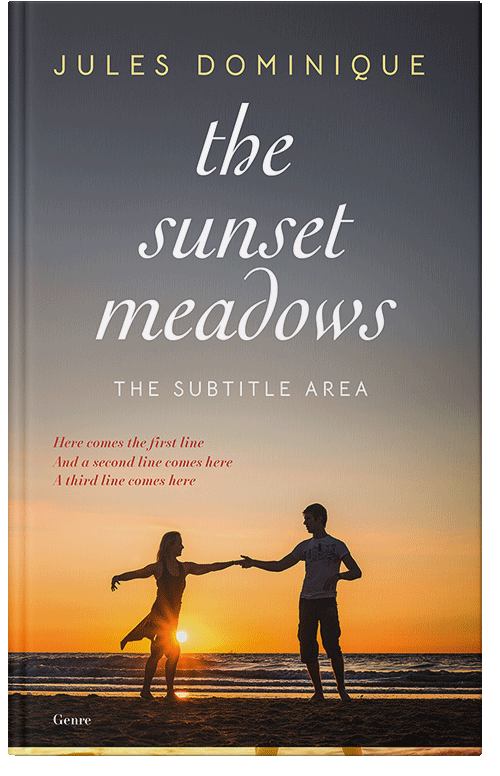 Front view of Premade Romance Book Cover - Tundora