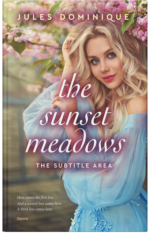 Front view of Premade Chick Lit Book Cover - Pharlap