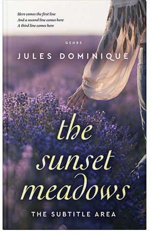 Pre Made Book Cover Martinique