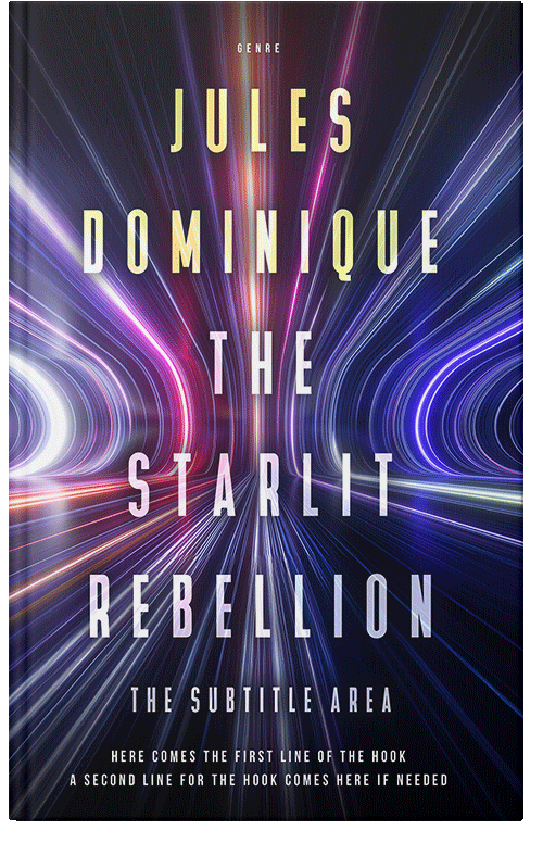 Front view of Revolver #32646 - Premade Science Fiction Book Cover