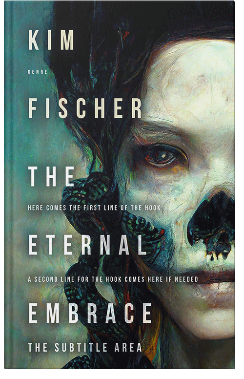 Front view of Coriander #32657 - Premade Fantasy Book Cover