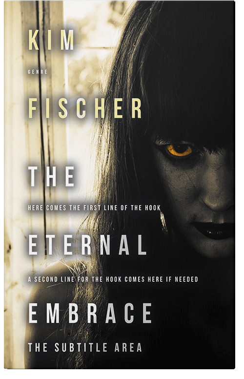 Front view of Premade Mystery & Thriller & Suspense Book Cover - Log Cabin