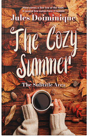 Pre Made Book Cover Tuscany