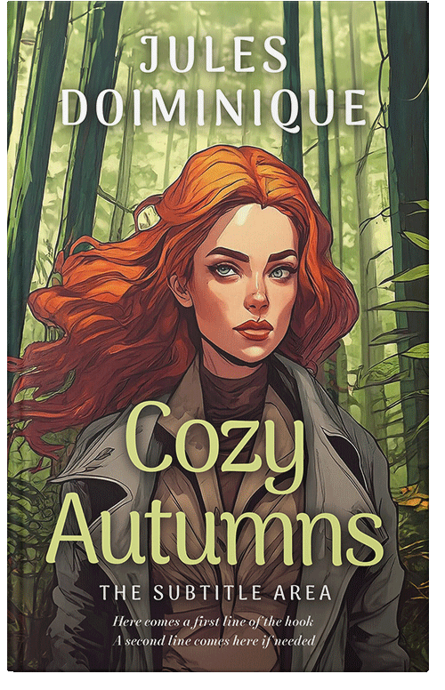 Front view of Premade Teen & Young Adult Book Cover - Mondo