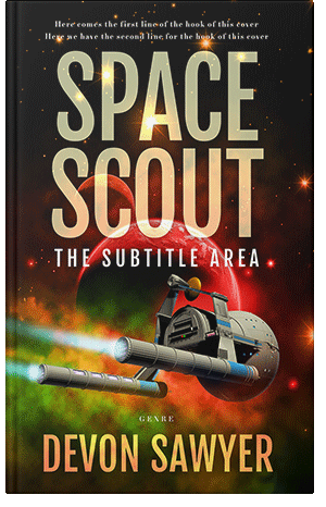 Pre Made Book Cover Tumbleweed