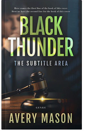 Pre Made Book Cover Shark