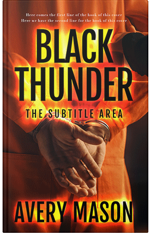 Pre Made Book Cover Night Rider