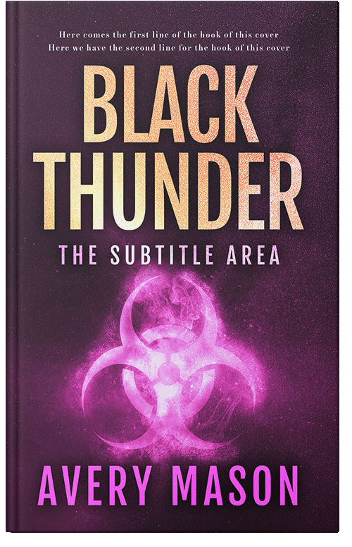 Front view of Premade Apocalyptica Book Cover - Kobi