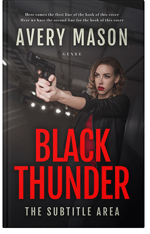 Pre Made Book Cover Cinnabar