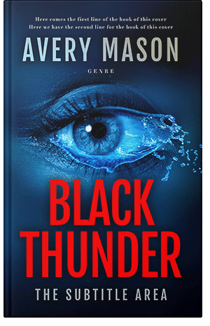 Pre Made Book Cover Cinnabar