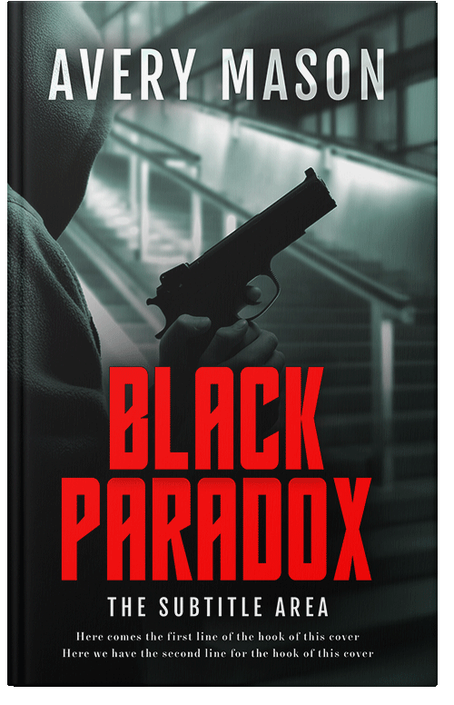 Front view of Premade Mystery & Thriller & Suspense Book Cover - Mandy