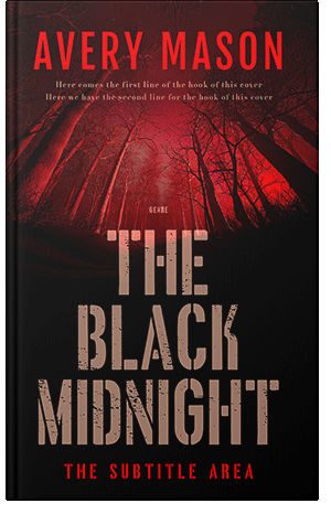 Pre Made Book Cover Chestnut