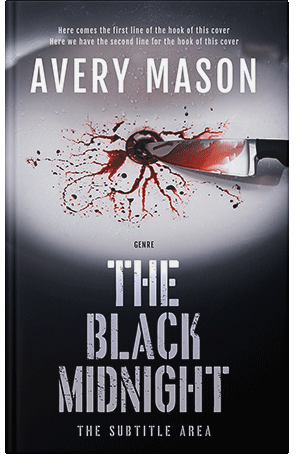 Pre Made Book Cover Pale Slate