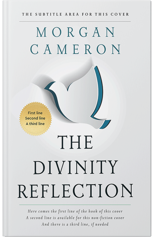 Front view of Gray Nurse #32722 - Premade Religion & Spirituality Book Cover