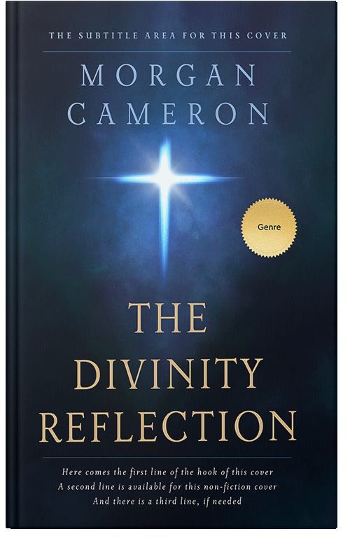 Front view of Premade Religion & Spirituality Book Cover - Firefly