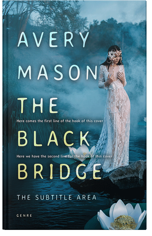 Front view of Premade Romance Book Cover - Tiber