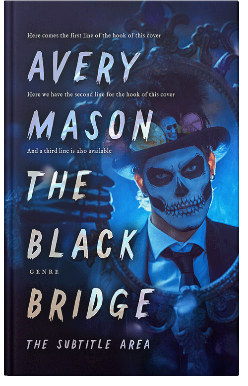 Front view of Premade Horror Book Cover - Haiti