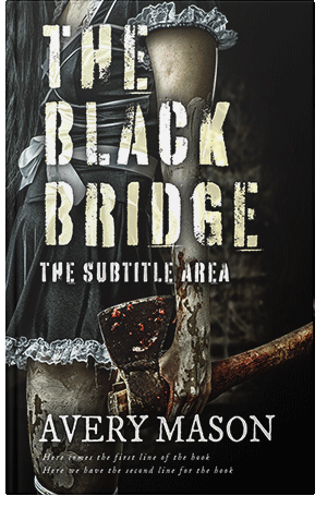 Pre Made Book Cover Moon Mist