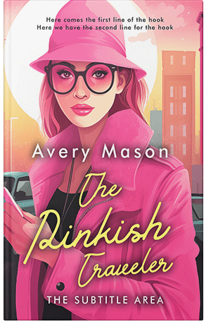 Pre Made Book Cover Cranberry