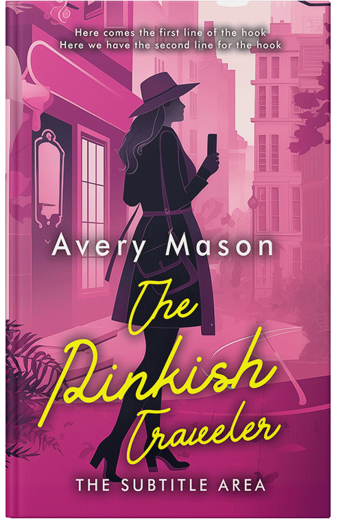 Front view of Premade Mystery & Thriller & Suspense Book Cover - Mulberry