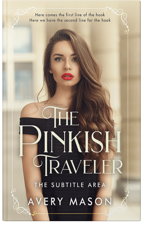 Front view of Premade Chick Lit Book Cover - Bone