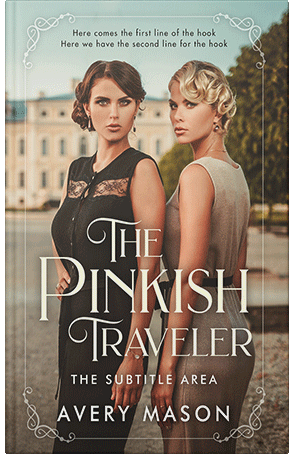 Pre Made Book Cover Sandrift