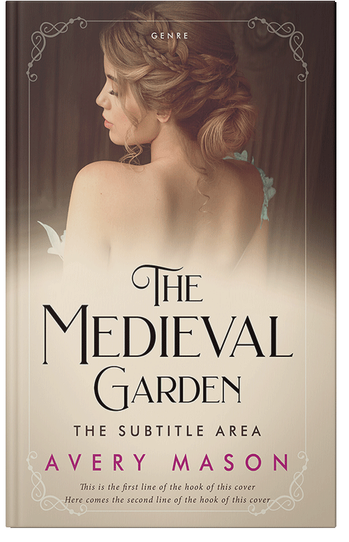 Front view of Premade Romance Book Cover - Bistre