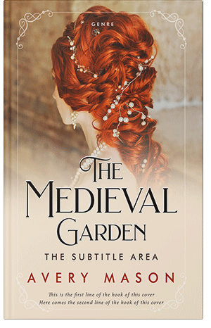 Pre Made Book Cover Double Spanish White