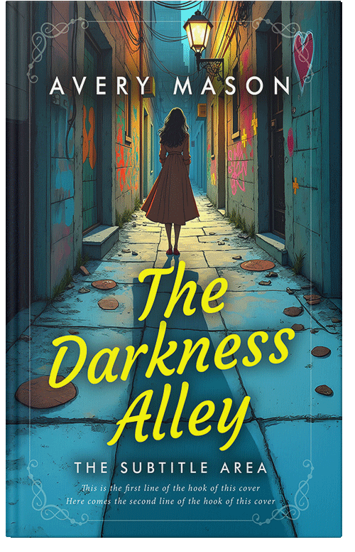 Front view of Premade Mystery & Thriller & Suspense Book Cover - Te Papa Green