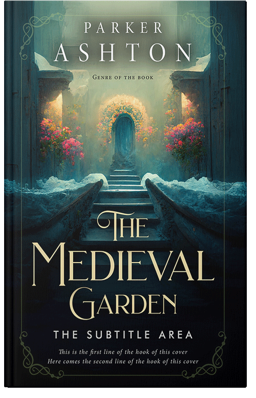 Front view of Indian Khaki #32790 - Premade Fantasy Book Cover