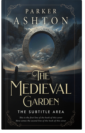 Pre Made Book Cover Black