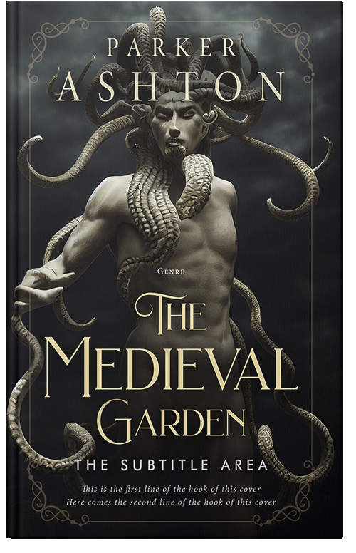 Front view of Premade Fantasy Book Cover - Log Cabin