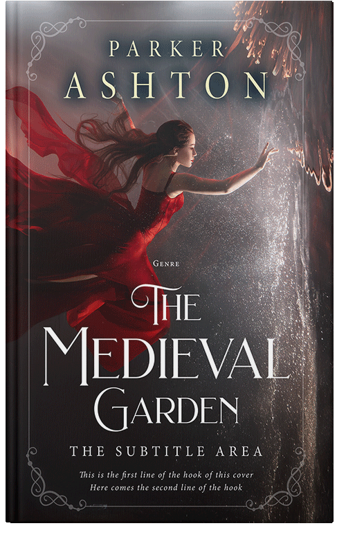 Front view of Premade Fantasy Book Cover - Thunder