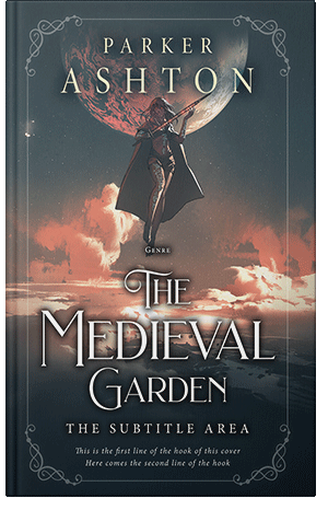 Pre Made Book Cover Outer Space