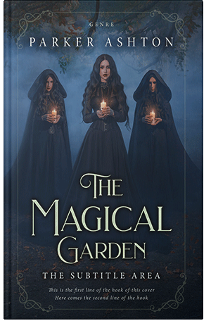 Pre Made Book Cover Mirage