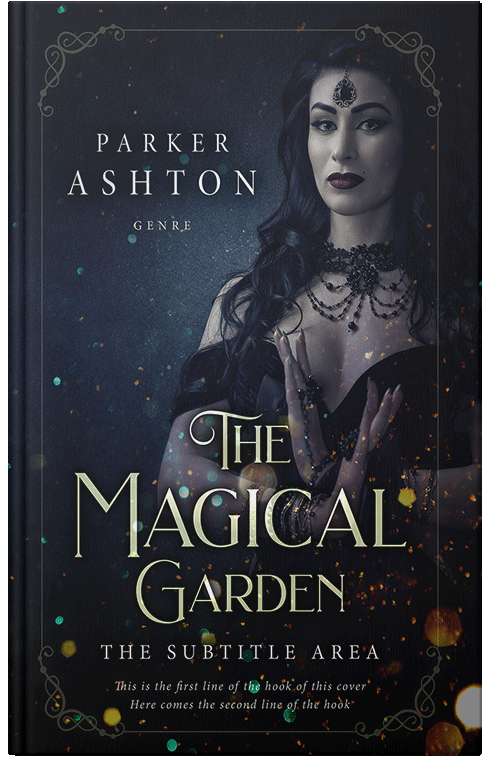 Front view of Premade Fantasy Book Cover - Vulcan